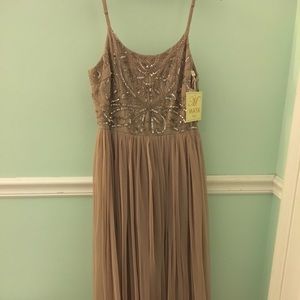 maya cami strap maxi dress